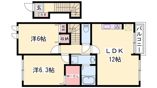 トレノ・イリーデＩの物件間取画像